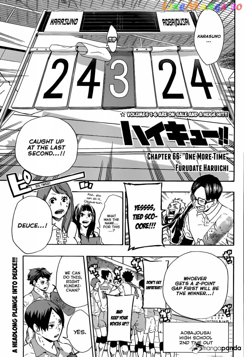 Haikyuu!!, Chapter 66 image 02